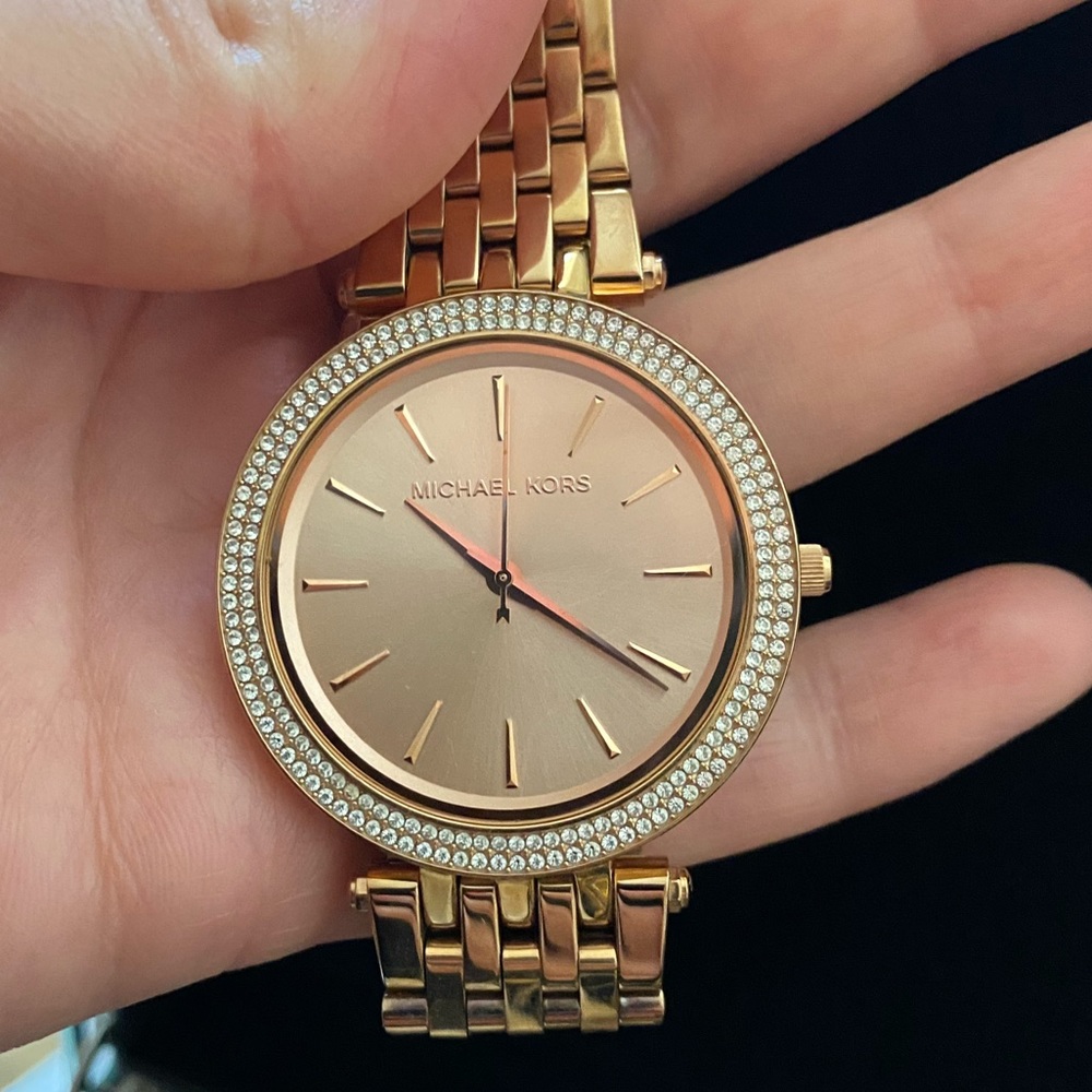 Rose Gold Michael Kors Watch 💖